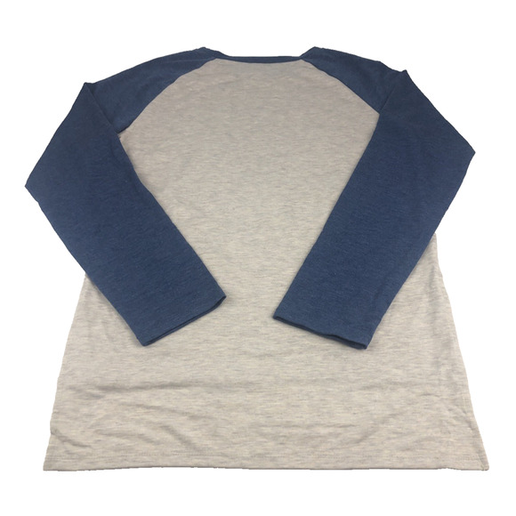 NBA Oklahoma City Thunder Basketball Womens Raglan Shirt Large Sideline Apparel - Picture 2 of 6